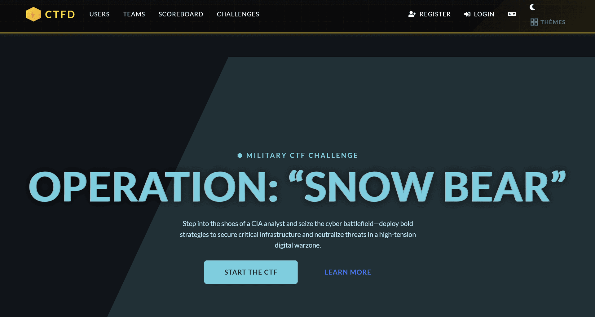 Capture de la plateforme CTF